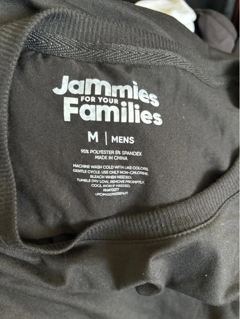 Jammies for your families pajama top for men size medium